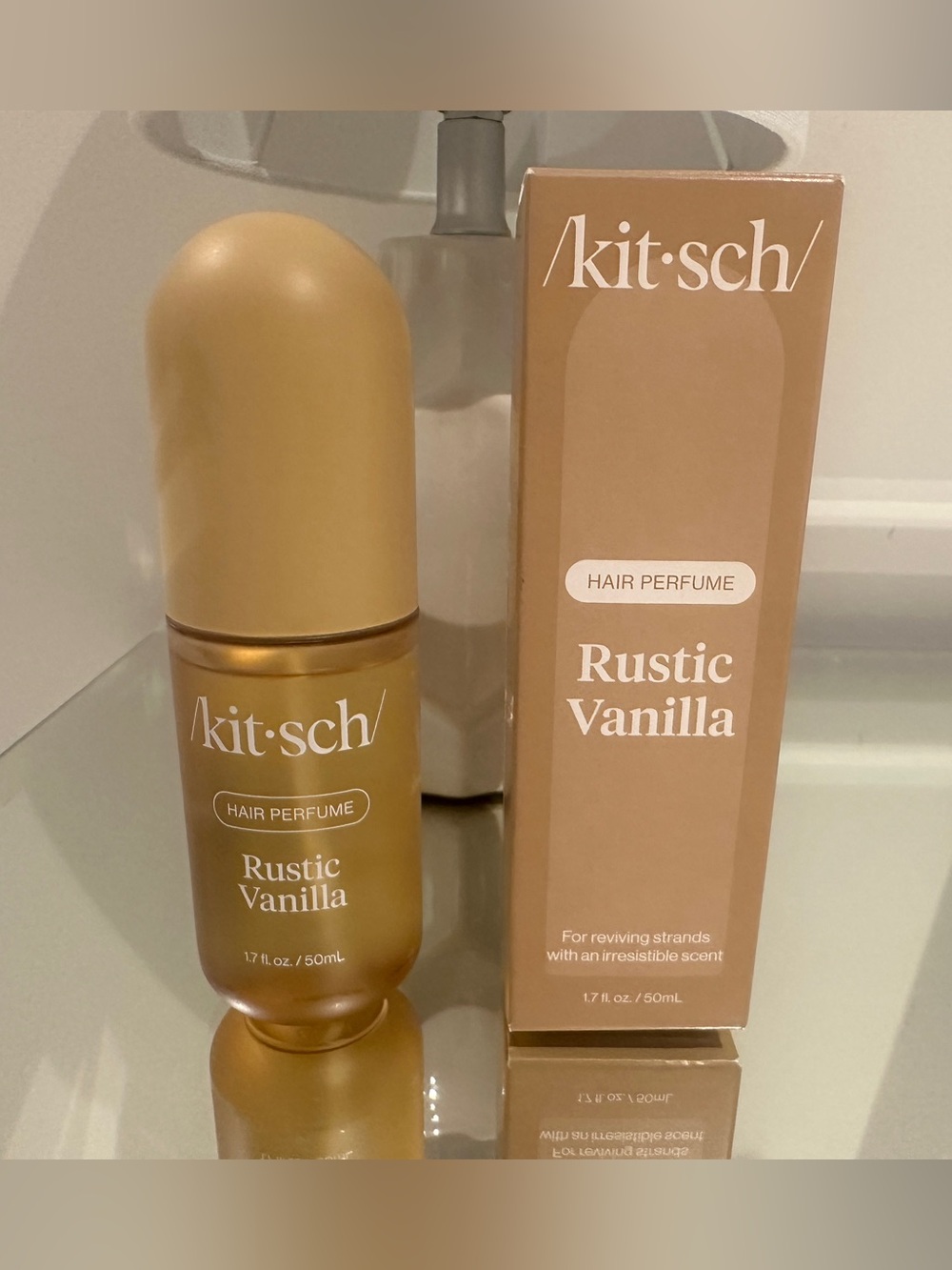NWT Kitsch Hair Perfume Rustic Vanilla Authentic 50 ml